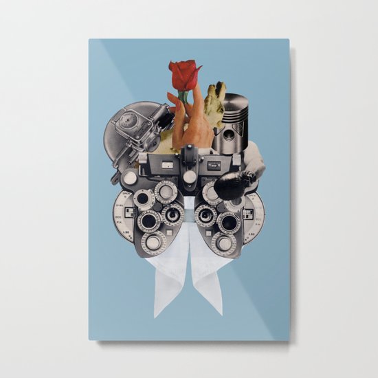 Curiosity and Suspicion Metal Print