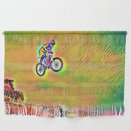 Bicycle Race Wall Hanging