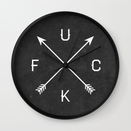 Fuck Wall Clock