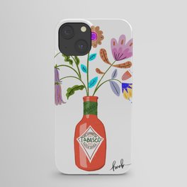 Hot Sauce Flower Pot iPhone Case