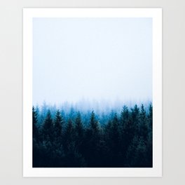 Blue Forest Art Prints For Any Decor Style Society6