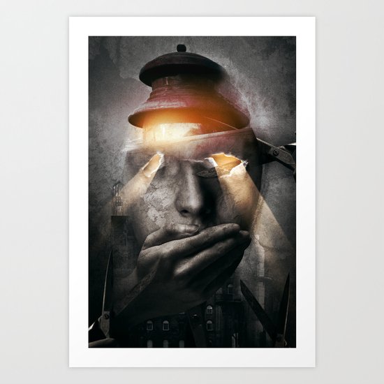 The Silent One Art Print