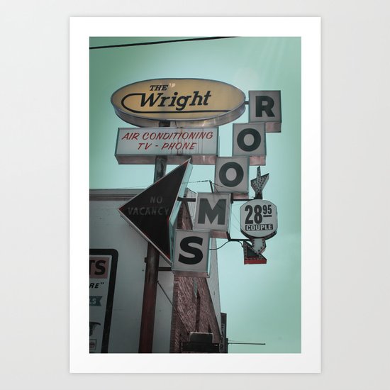 The Wright Art Print