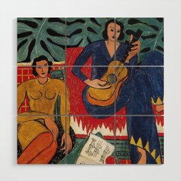 Henri Matisse - Music - Exhibition Poster Wood Wall Art