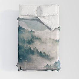 Misty Mountains Comforter