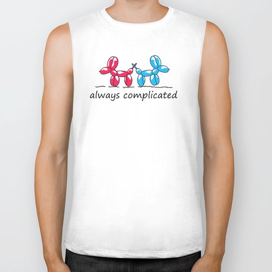 dogs cute Biker Tank
