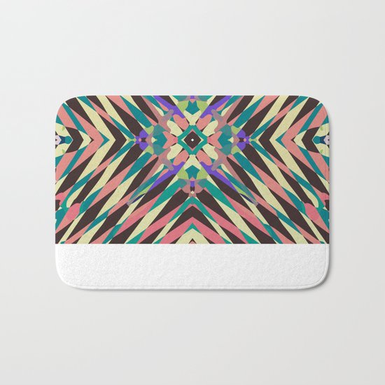 hidden circle Bath Mat
