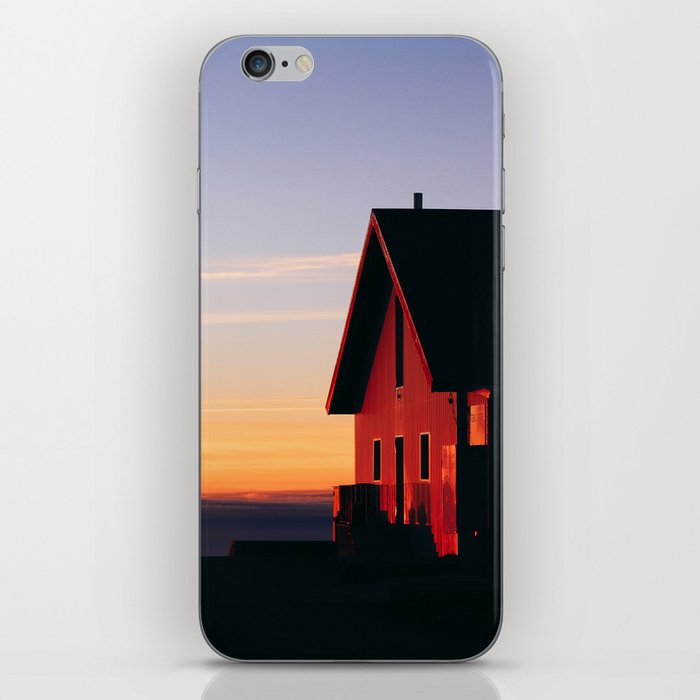 Sunset House iPhone Skin