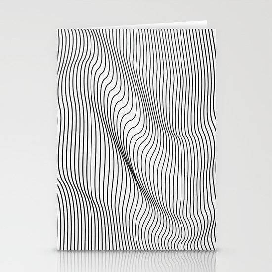 Minimal Curves Stationery Cards