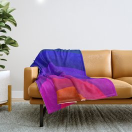 Bright Bands Throw Blanket