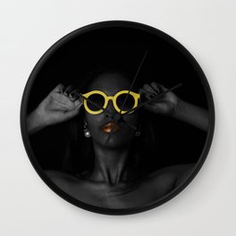 Black Excellence Wall Clock