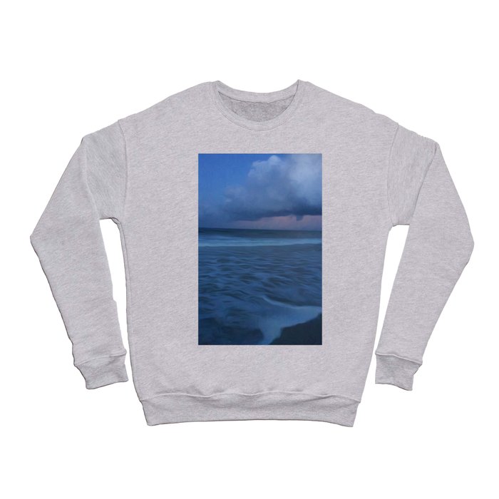 Cloudy Beaches Crewneck Sweatshirt