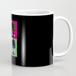 Popart Microphone Music Lover Coffee Mug