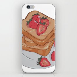 Caribbean Style- Powered Toast and Strawberry iPhone Skin