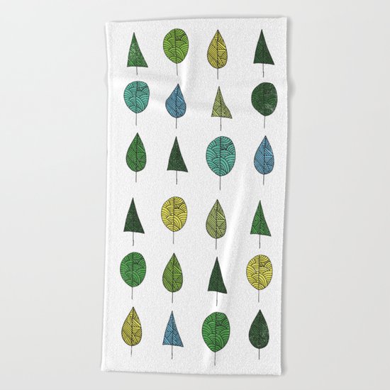 TREES MAKE A FOREST Beach Towel
