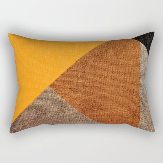 The Yellow Pig Rectangular Pillow