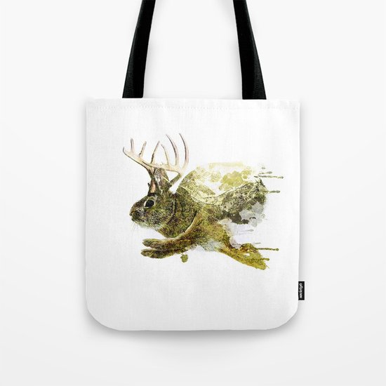 Jackalope Tote Bag