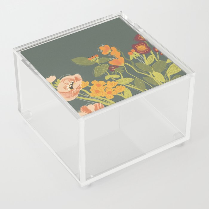 Meadow flowers Acrylic Box