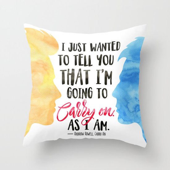 Carry On Throw Pillow