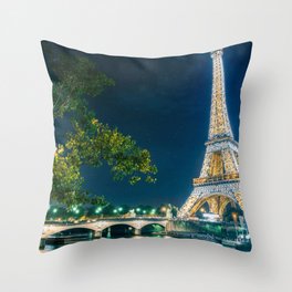 TOWER Throw Pillow | Painting, Bali, Travel, Landscape, Travel Photography, Photo, Ubudindonesia, Ricefields, Green, Palmtree 