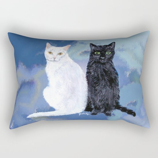 Kingston and Midnight Rectangular Pillow