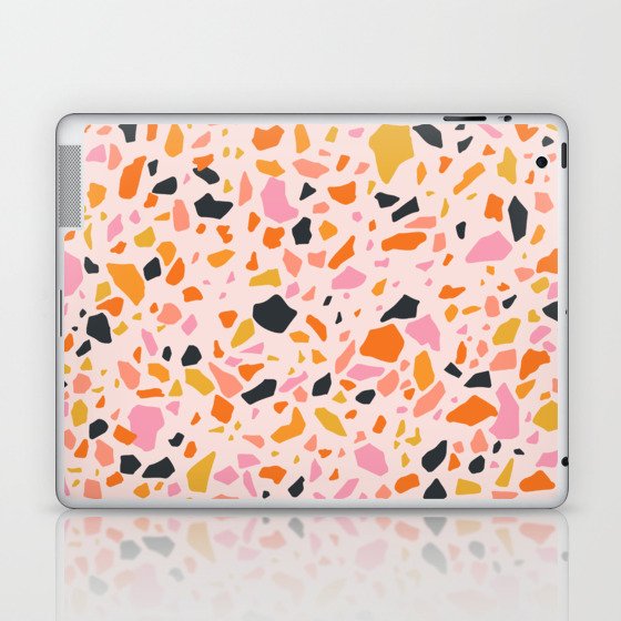 Terrazzo: PATTERN 03 | The Peach Edition Laptop & iPad Skin