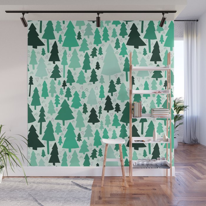 Wild & Woodsy Wall Mural