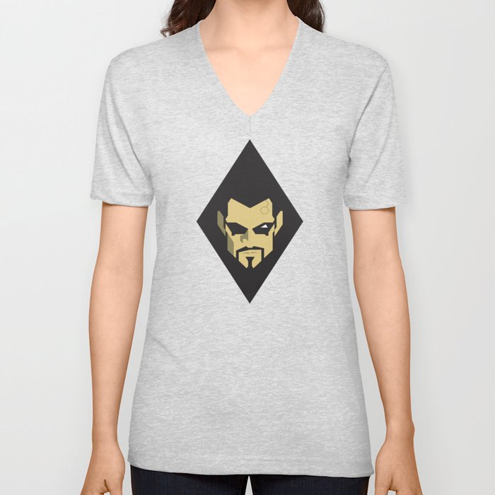 Jensen / Deus Ex: Human Revolution V Neck T Shirt