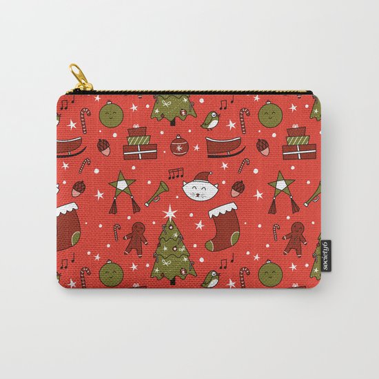 Merry Christmas Carry-All Pouch