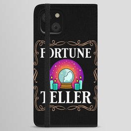 Fortune Telling Paper Cards Crystal Ball iPhone Wallet Case