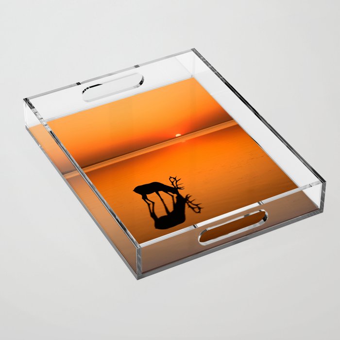 Sunset Acrylic Tray