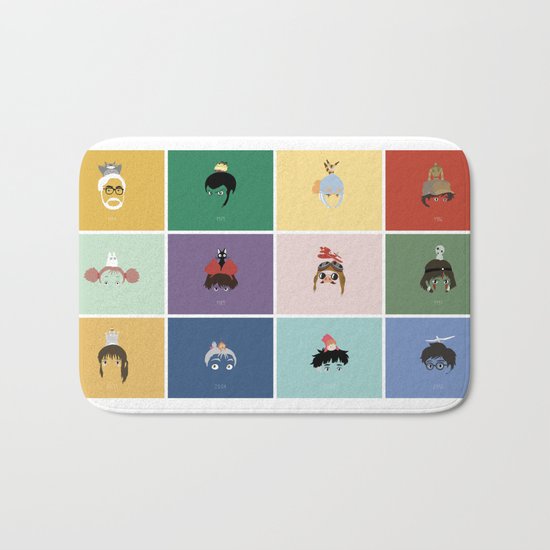 Miyazaki's world. Bath Mat