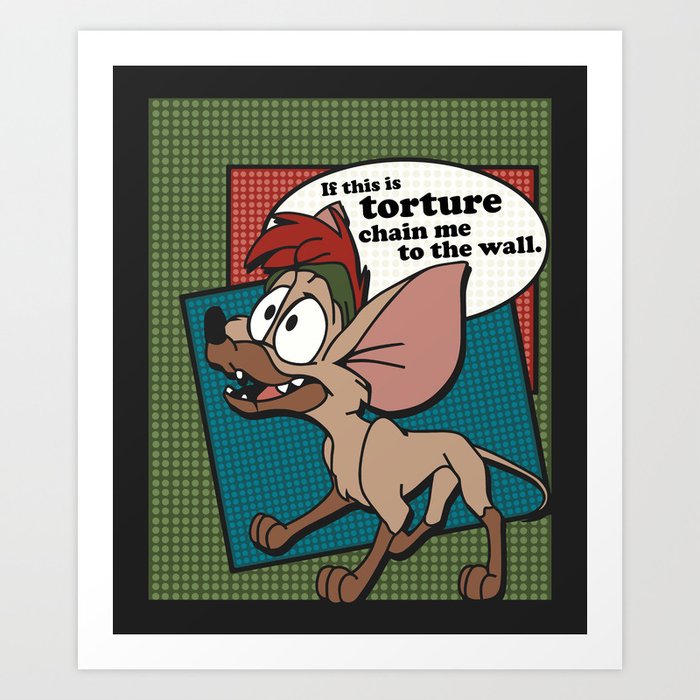 Torture Art Print By Tewdream Society6