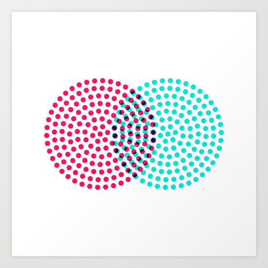 Gingham Art Print