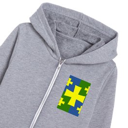 Flag of Kutaisi Kids Zip Hoodie