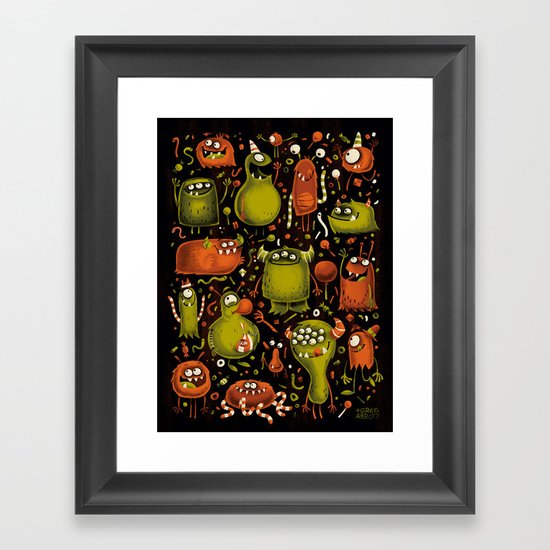 Trick or Treat Framed Art Print