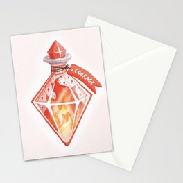 Courage Potion Stationery Card