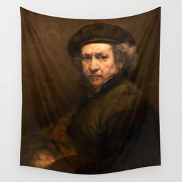 Self-Portrait, 1659 by Rembrandt van Rijn Wall Tapestry