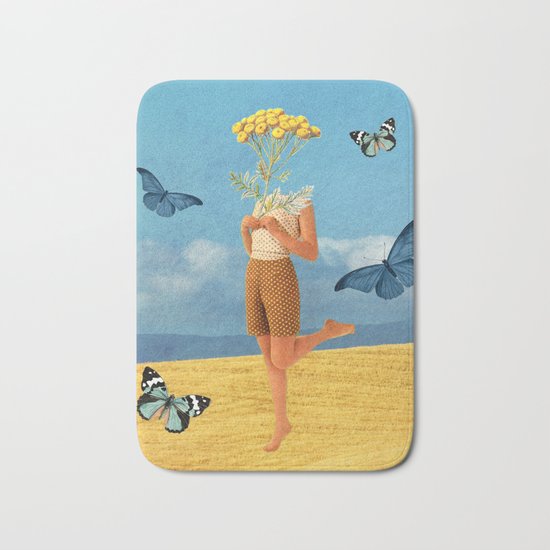 Summer print Bath Mat