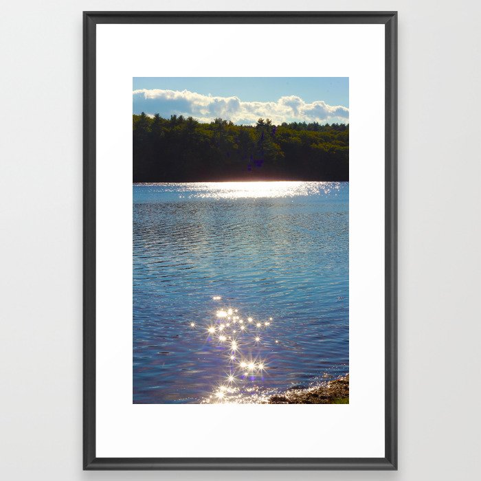 Lake Framed Art Print