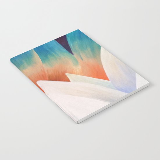 Juxtaposed Flowers Notebook