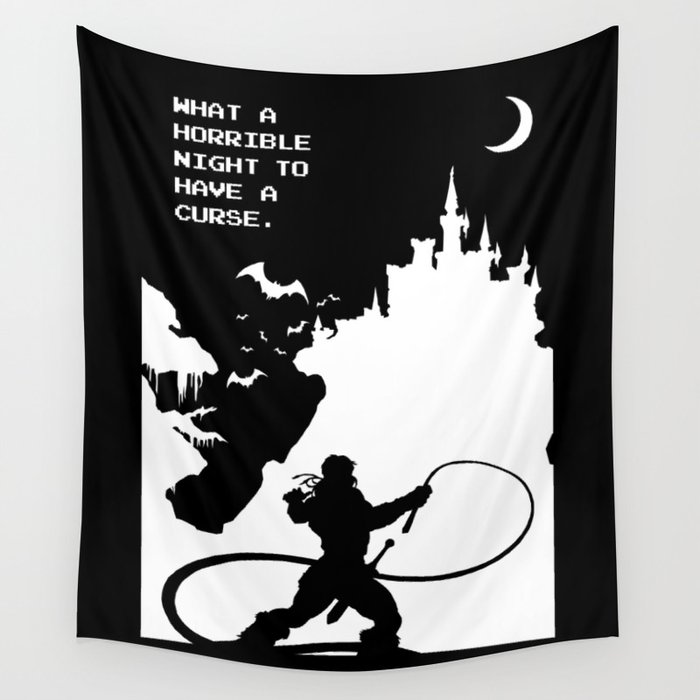 What a Horrible Night to Have a Curse Wall Tapestry