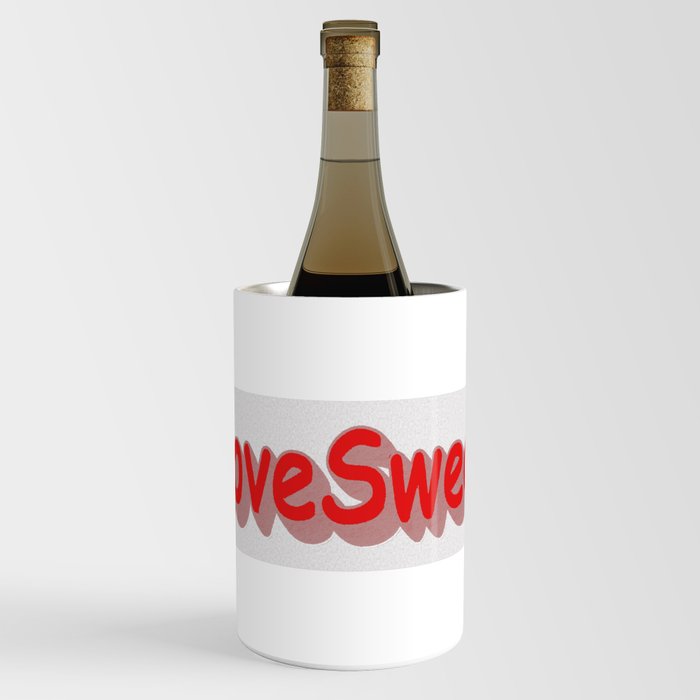"#iLoveSweden" Cute Design. Buy Now Wine Chiller