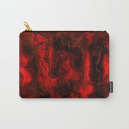 Nervous Energy Grungy Abstract Art  Red And Black Carry-All Pouch | Graphicdesign, Anxiety, Abstract, Artistic, Redandblack, Blackandred, Acrylic, Abstractart, Gothic, Tension 