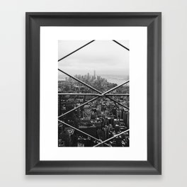 New York Cityscape Framed Art Print