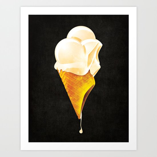 iScream Art Print