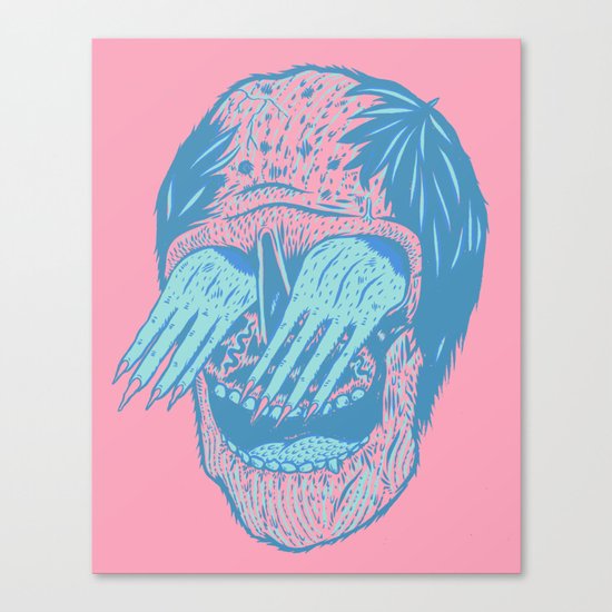 Hand/Eye Canvas Print