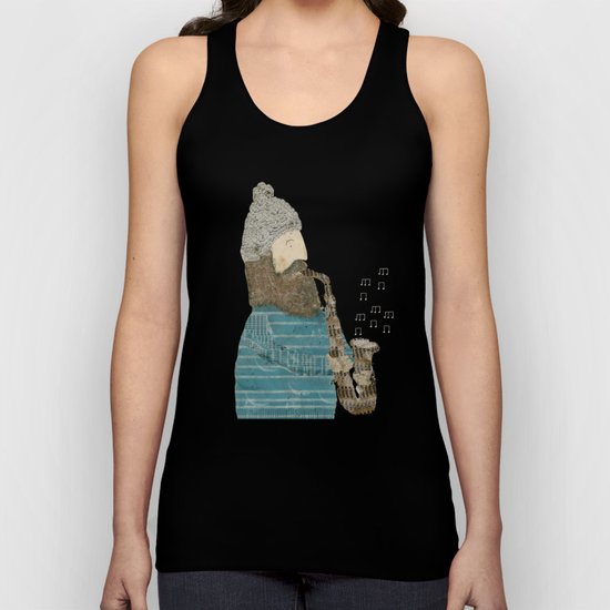 afternoon blues Unisex Tank Top