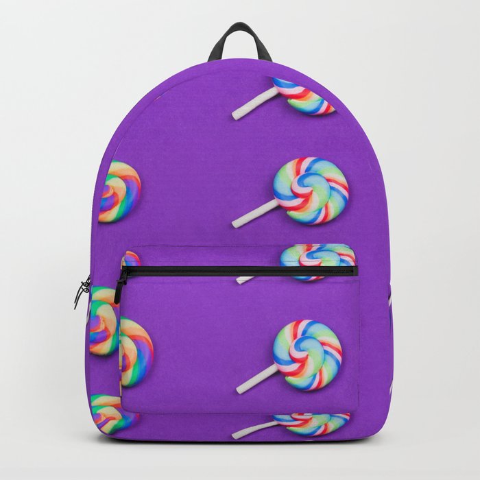 Purple Lollipop Backpack