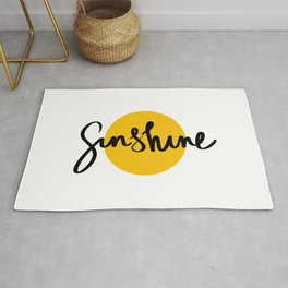 Word Art Rugs For Any Room Or Decor Style Society6 Sunshine (usually uncountable, plural sunshines). society6